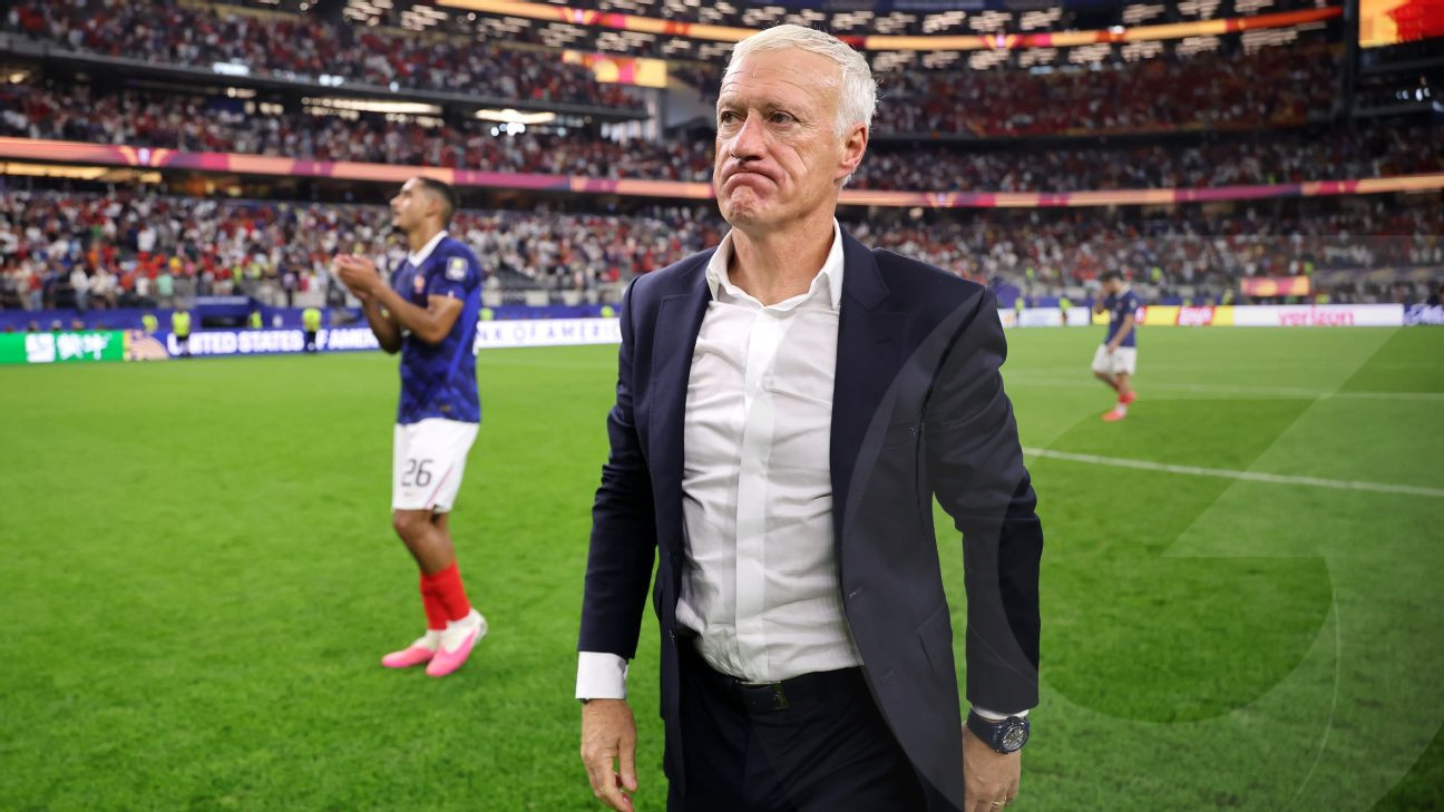 Didier Deschamps on France's shortcomings against Spain img 256369