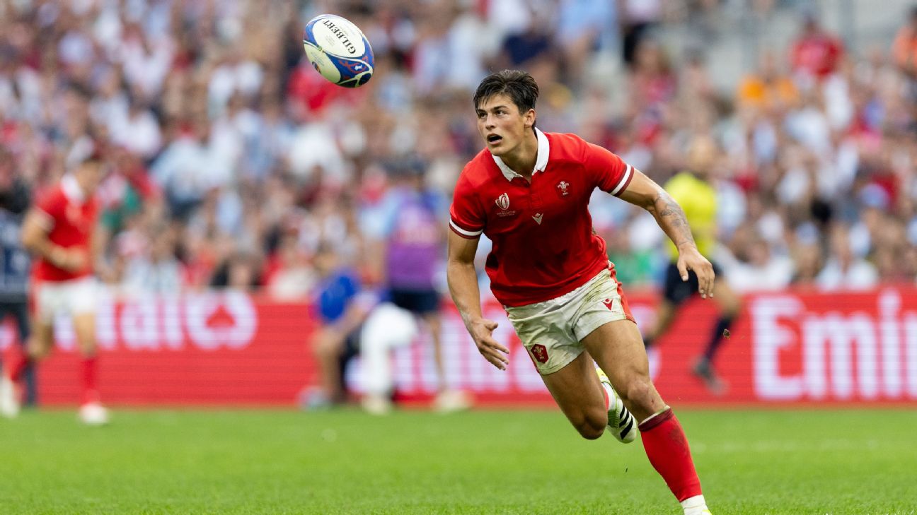Louis Rees-Zammit listo para su primer inicio desde 2023 ante Japón. img 249469
