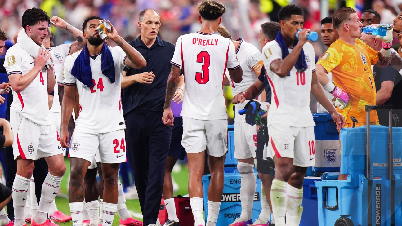 Thomas Tuchel, de Inglaterra, cuestiona la necesidad de los descansos para hidratarse img 254382